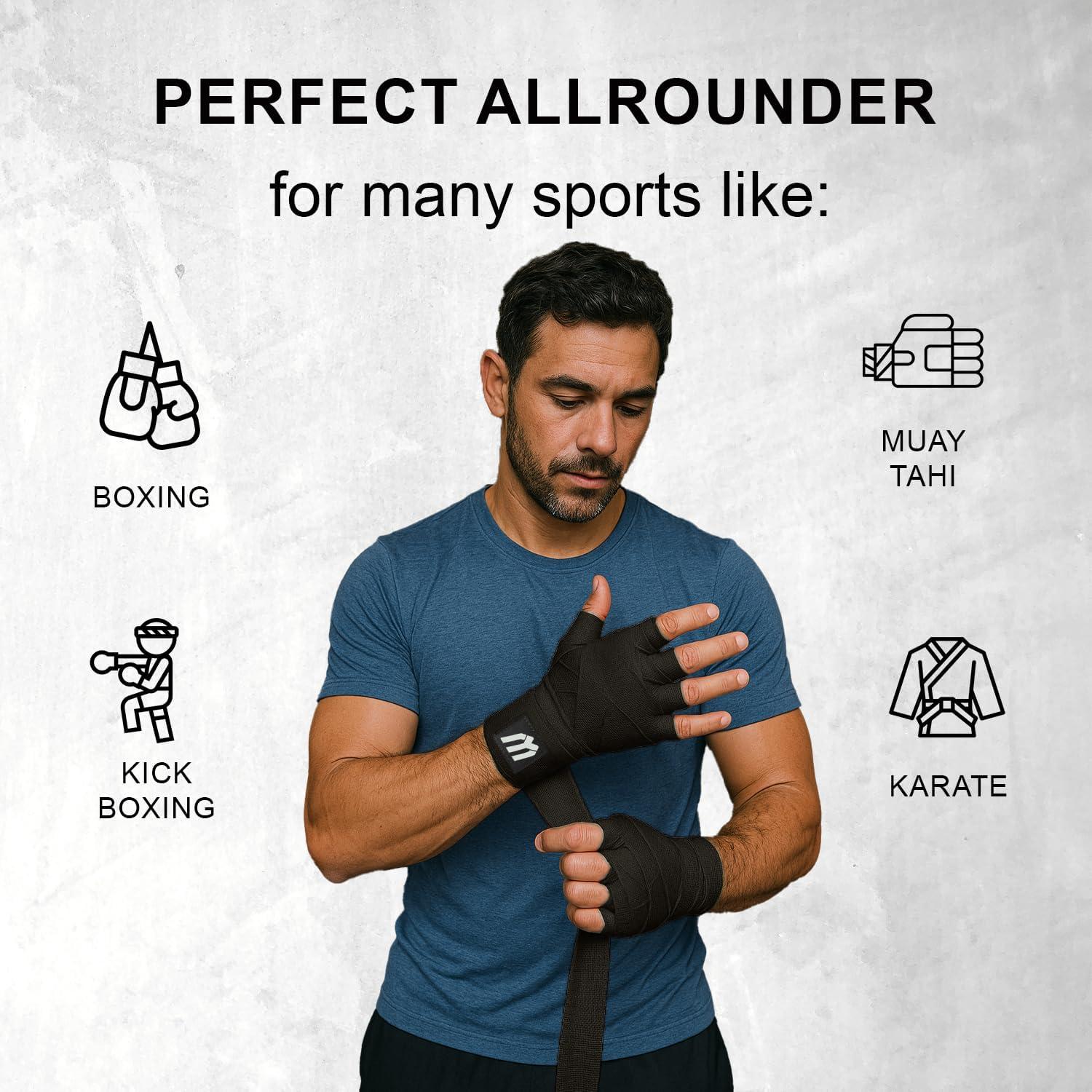 Envolturas de Mano Haven Hive 4.3m para Boxeo y MMA