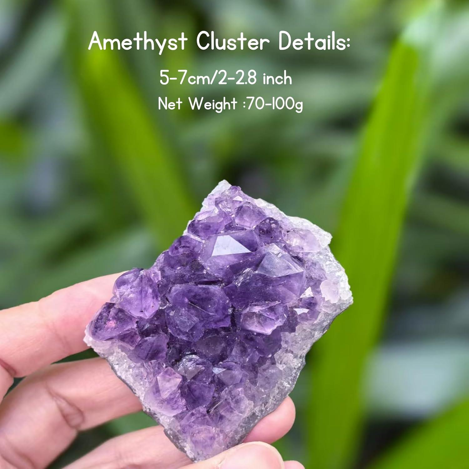 Juego de Cristales Sanadores Atminafays - 9 Piezas para Meditación