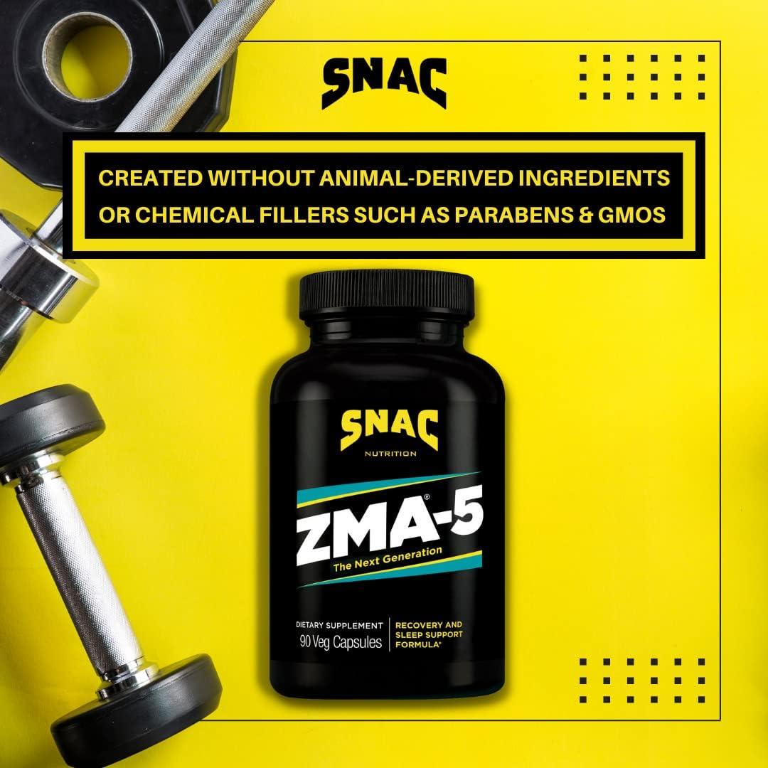 Suplemento ZMA-5 SNAC 90 Cápsulas Veganas para Sueño y Recuperación