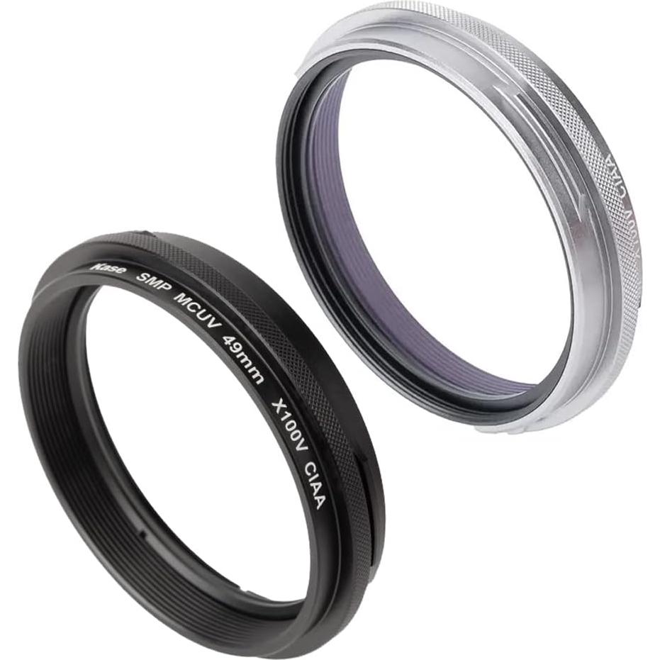 Filtro UV Kase MCUV 49mm para cámaras Fujifilm X100 Series
