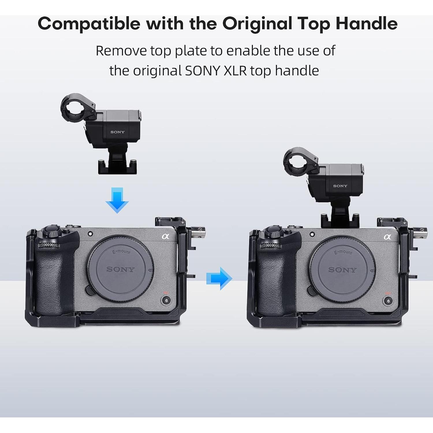 Jaula Completa SIRUI para Cámara Sony FX3 FX30 Aluminio