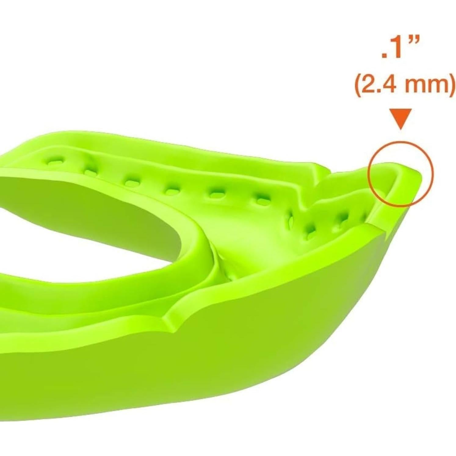 Protector Bucal Delgado Shock Doctor 2.4mm para Deportes