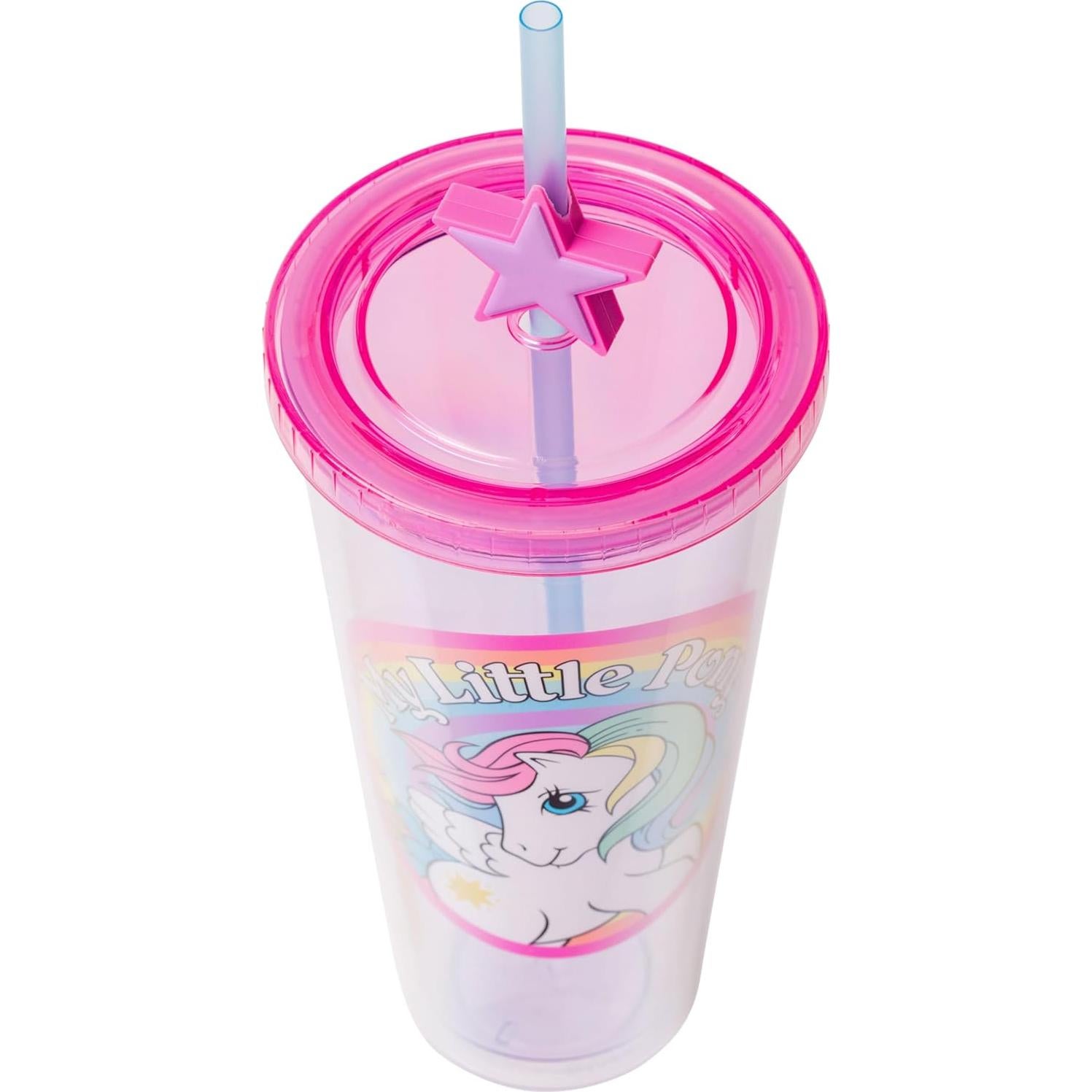 Taza Fría Silver Buffalo My Little Pony 710 ml con Tapa