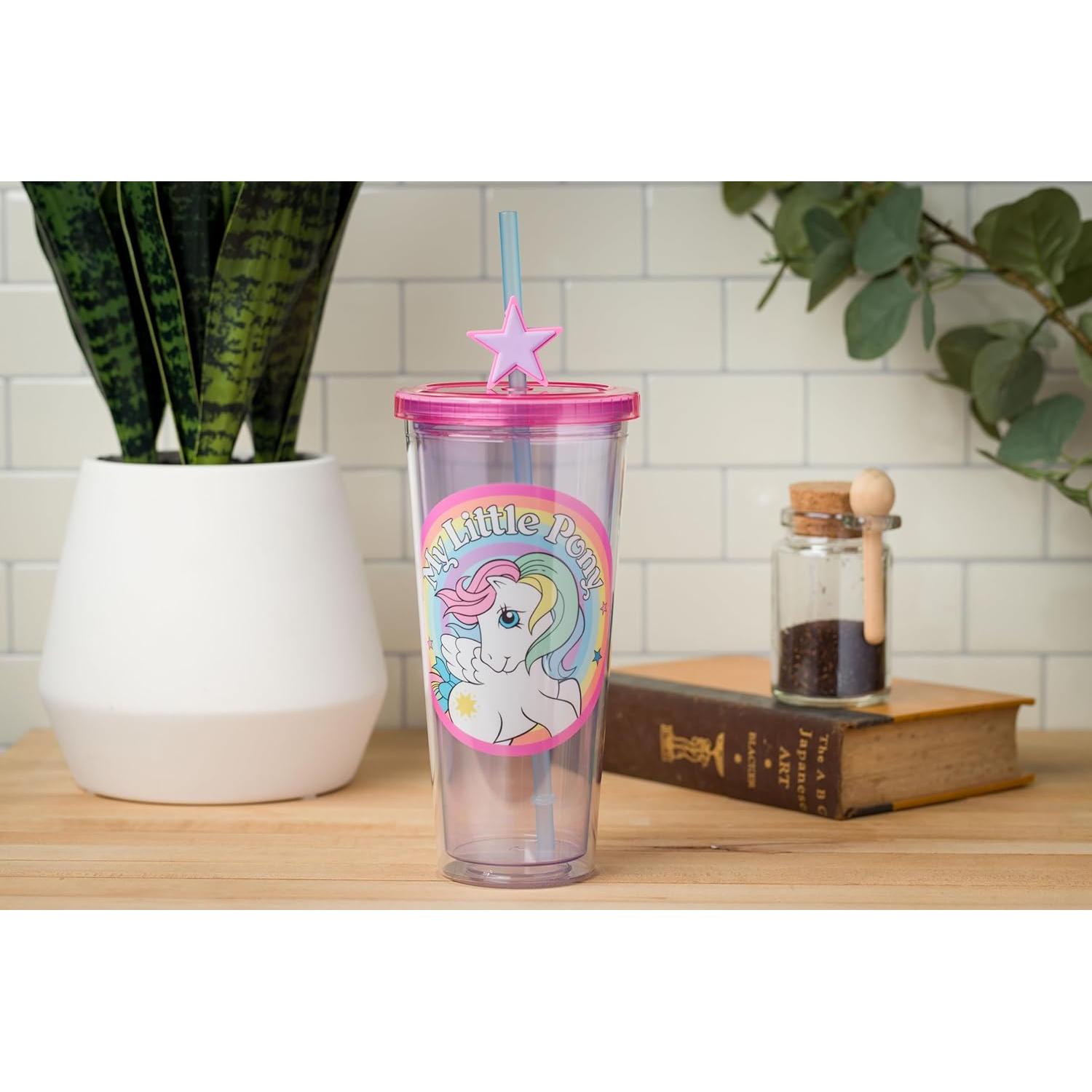 Taza Fría Silver Buffalo My Little Pony 710 ml con Tapa