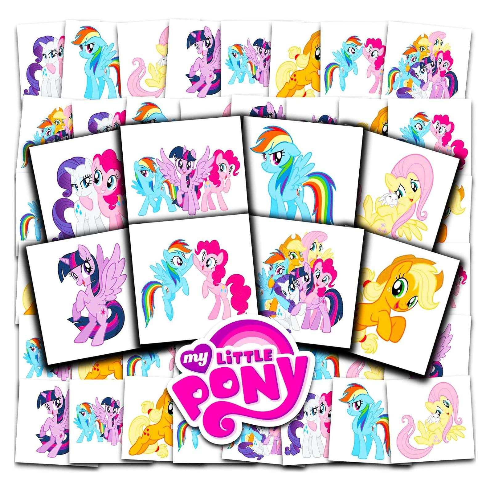 Tatuajes Temporales Mis Pequeños Ponis - 70+ Tatuajes 5.08 cm