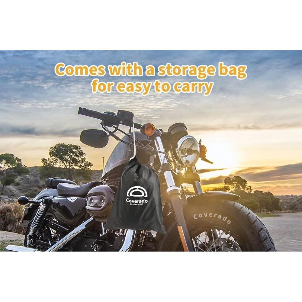 Funda de Motocicleta Impermeable Coverado 264cm Universal