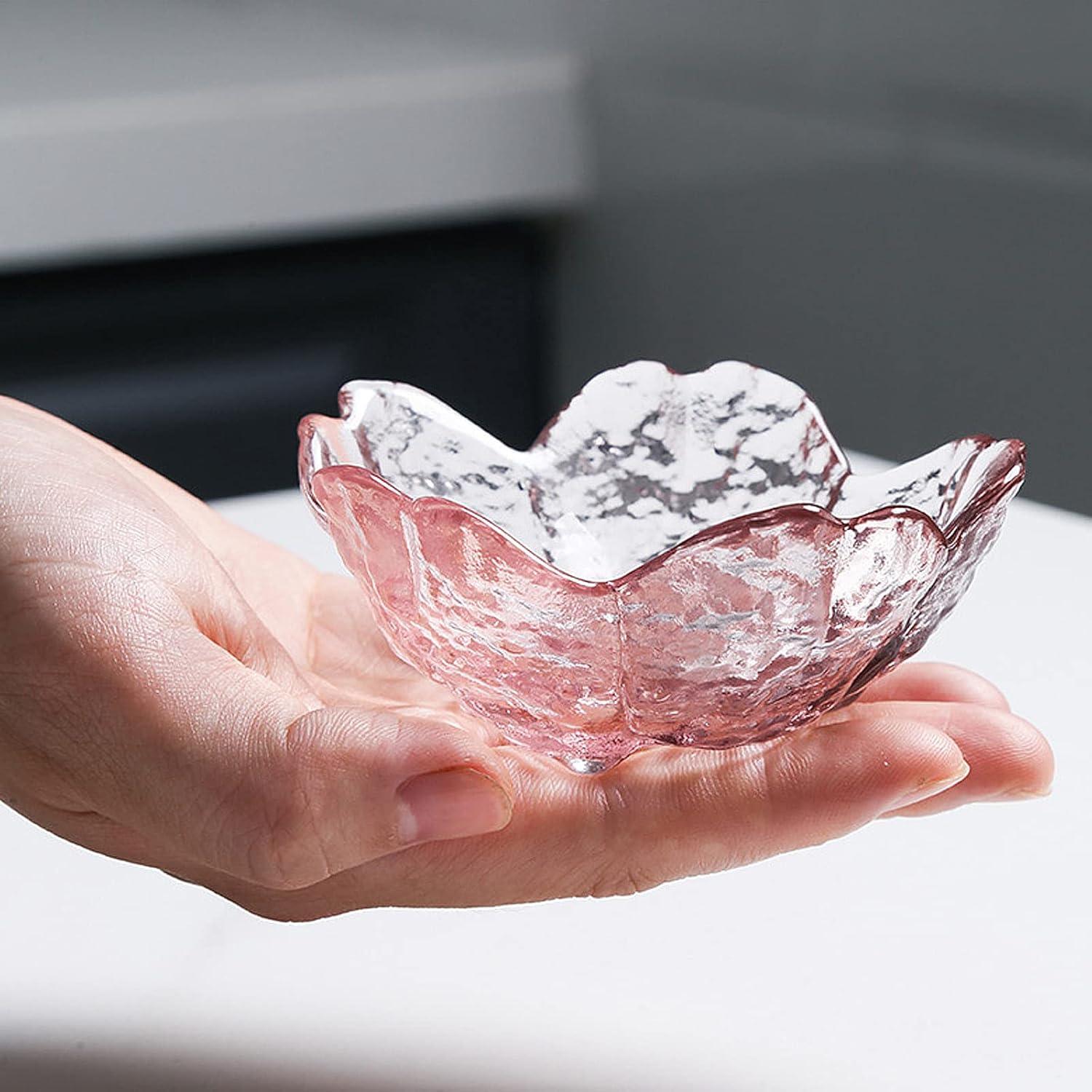 Soporte de Incienso Ziyue de Vidrio Flor de Cerezo 9 Agujeros