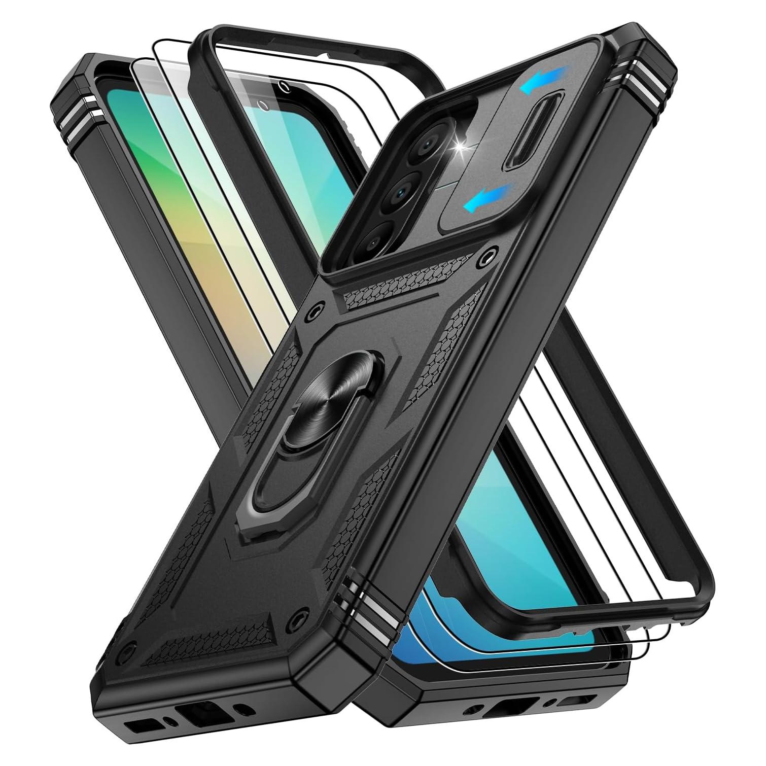 Funda Gritup para Samsung Galaxy A26 5G con 2 Protectores