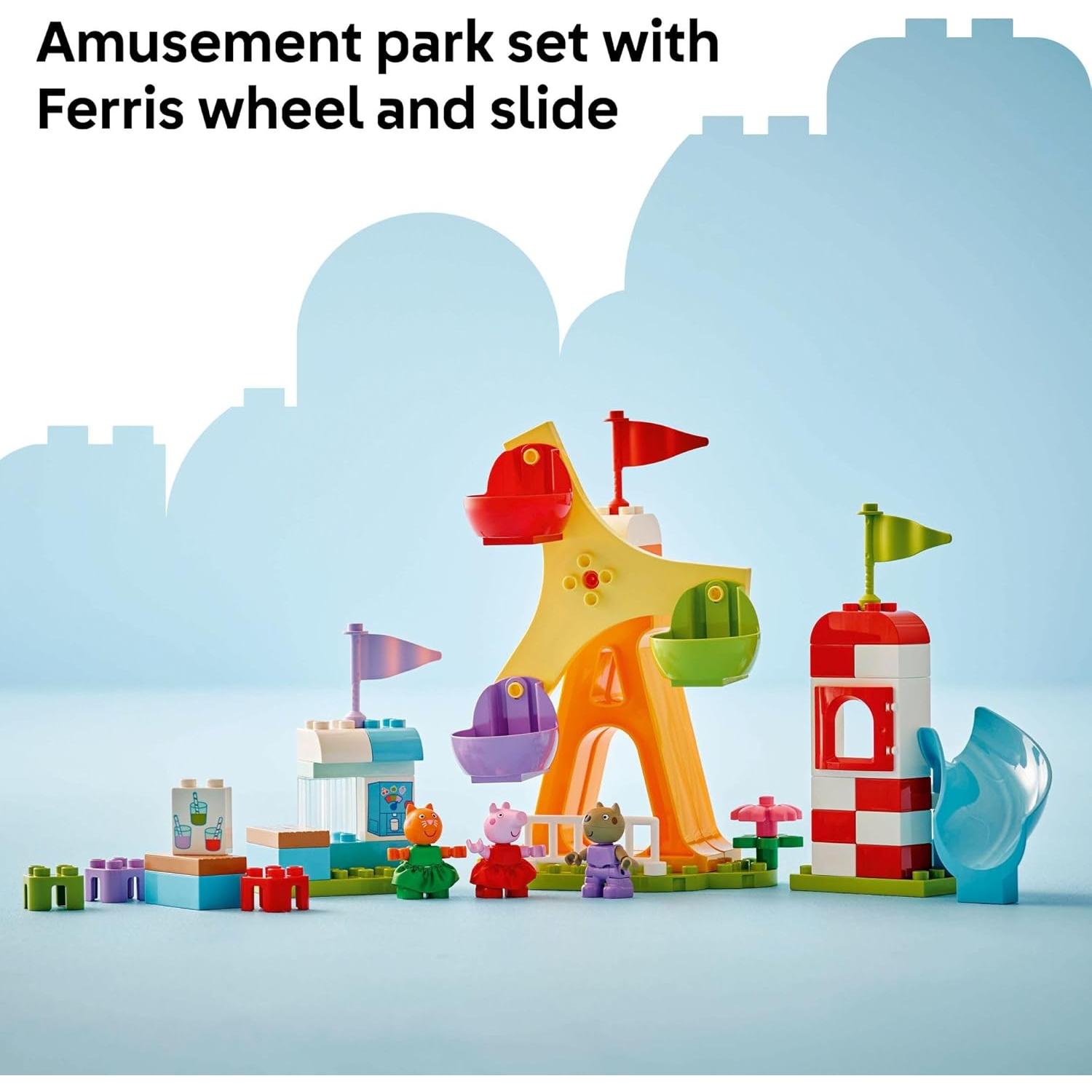 LEGO DUPLO Peppa Pig Feria 53 Piezas Juguete Educativo