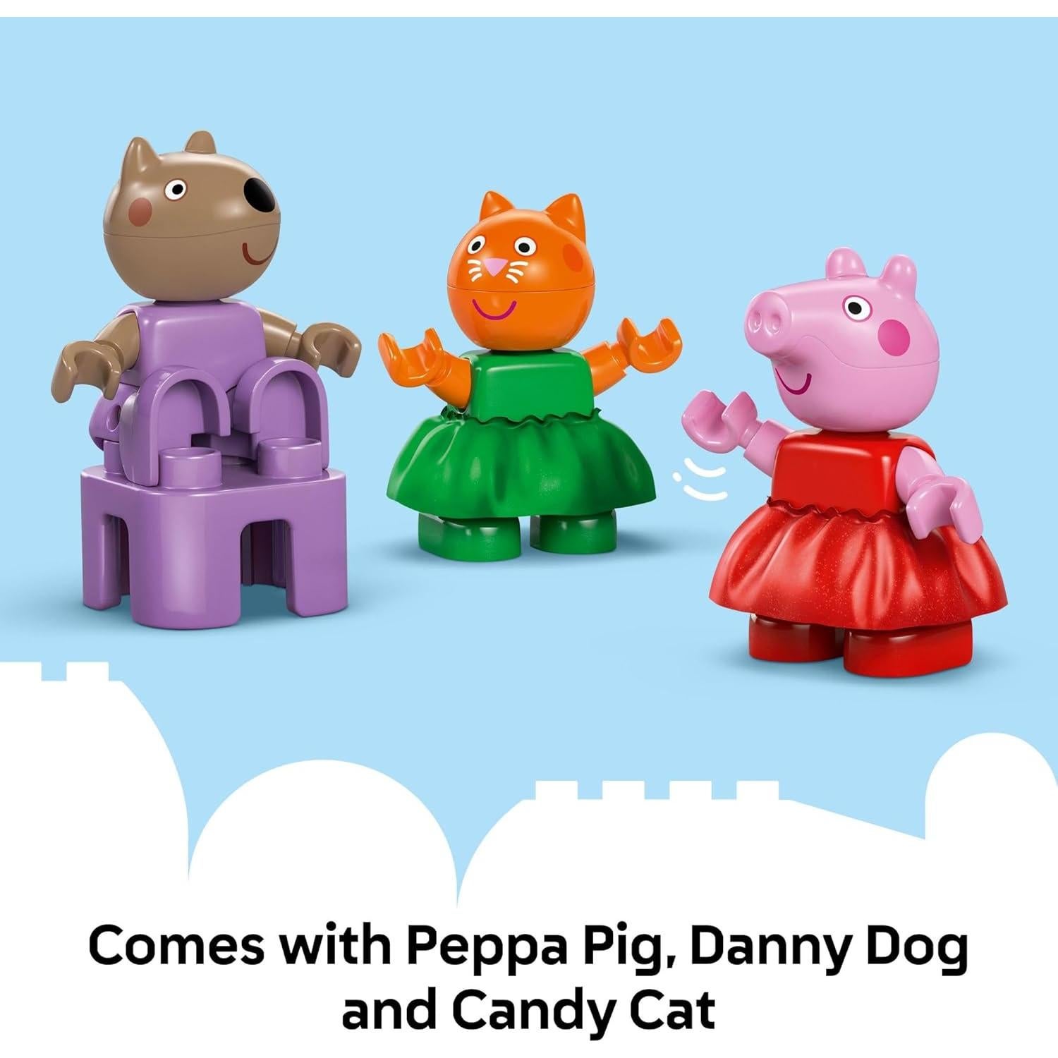 LEGO DUPLO Peppa Pig Feria 53 Piezas Juguete Educativo