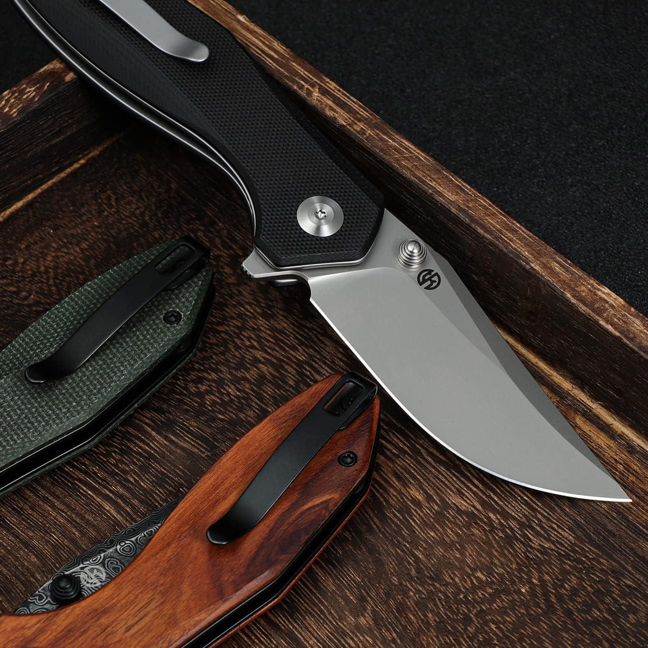 Cuchillo de Bolsillo CIVIVI ODD 22, Hoja 7.54 cm, Mango G10