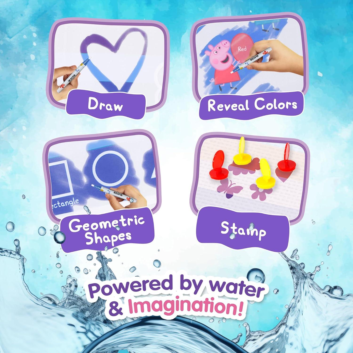 Alfombra de Dibujo de Agua LUPPA 100x100cm Peppa Pig