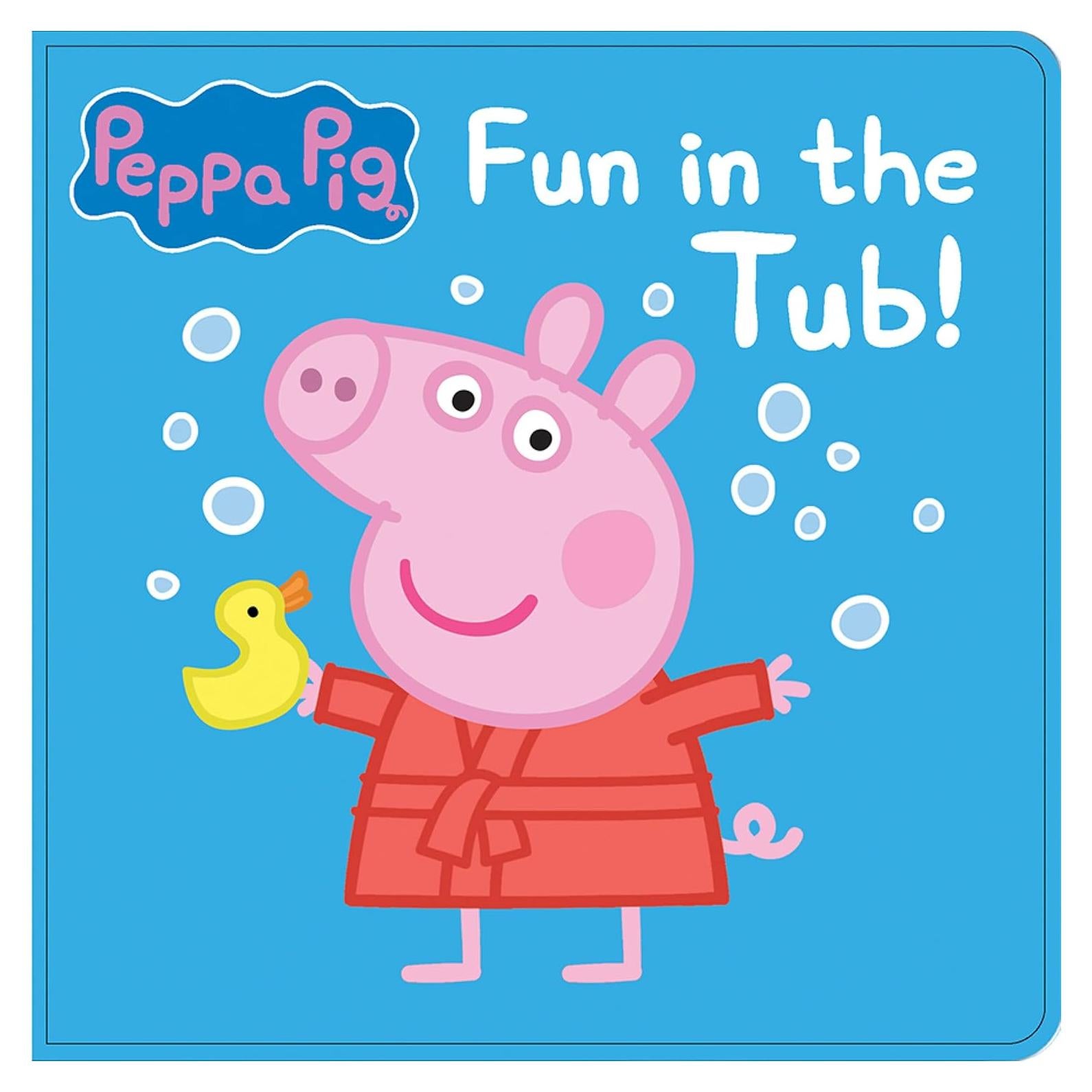 Peppa Pig - Fun in the Tub! Waterproof Bath Book / Bath Toy - PI Kids