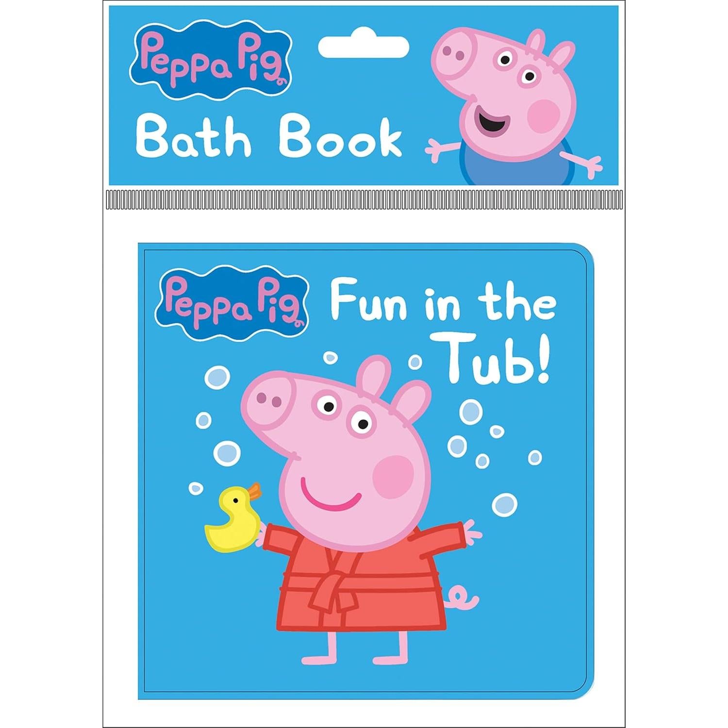 Peppa Pig - Fun in the Tub! Waterproof Bath Book / Bath Toy - PI Kids
