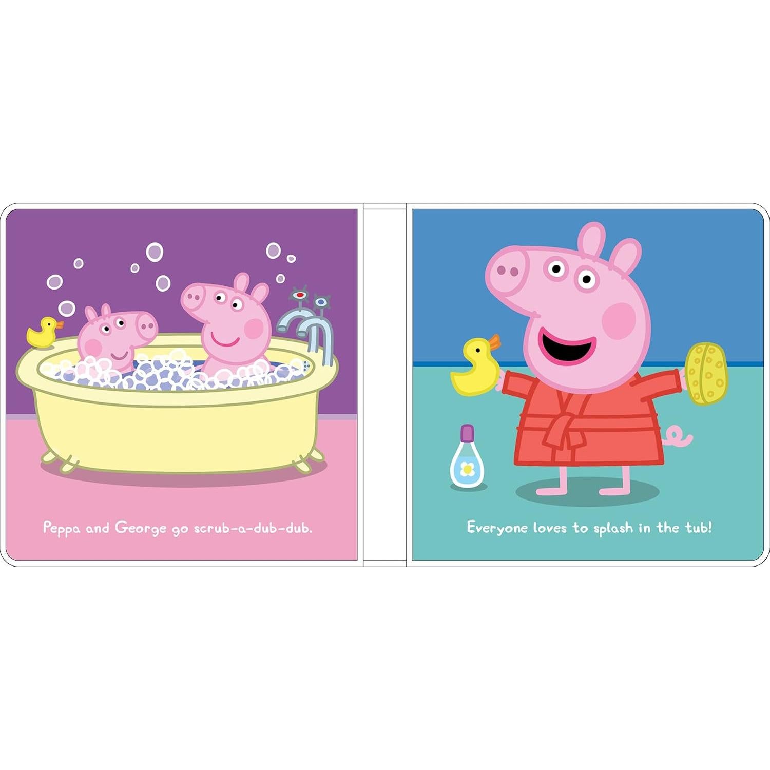 Peppa Pig - Fun in the Tub! Waterproof Bath Book / Bath Toy - PI Kids