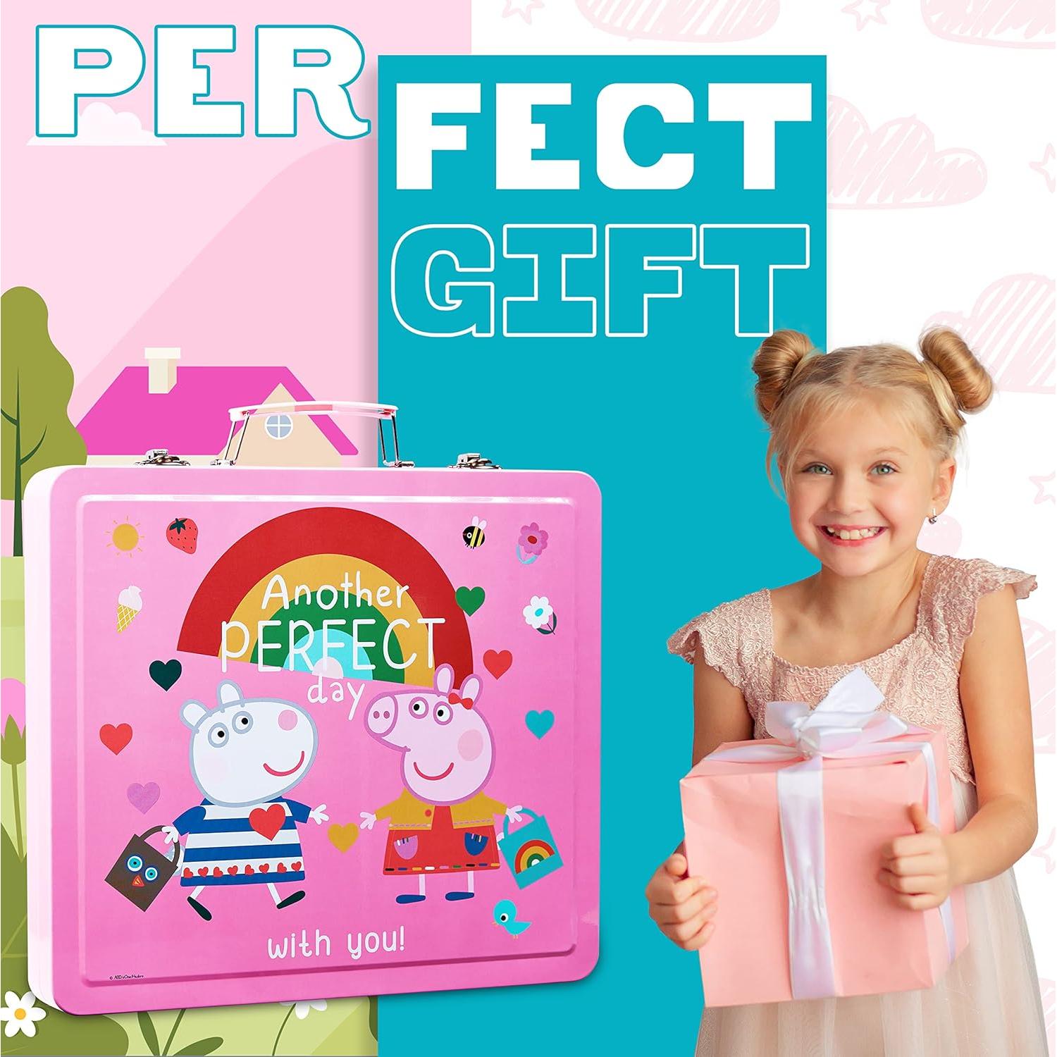 Kit de Dibujo Peppa Pig 24 Lápices de Colores para Niños