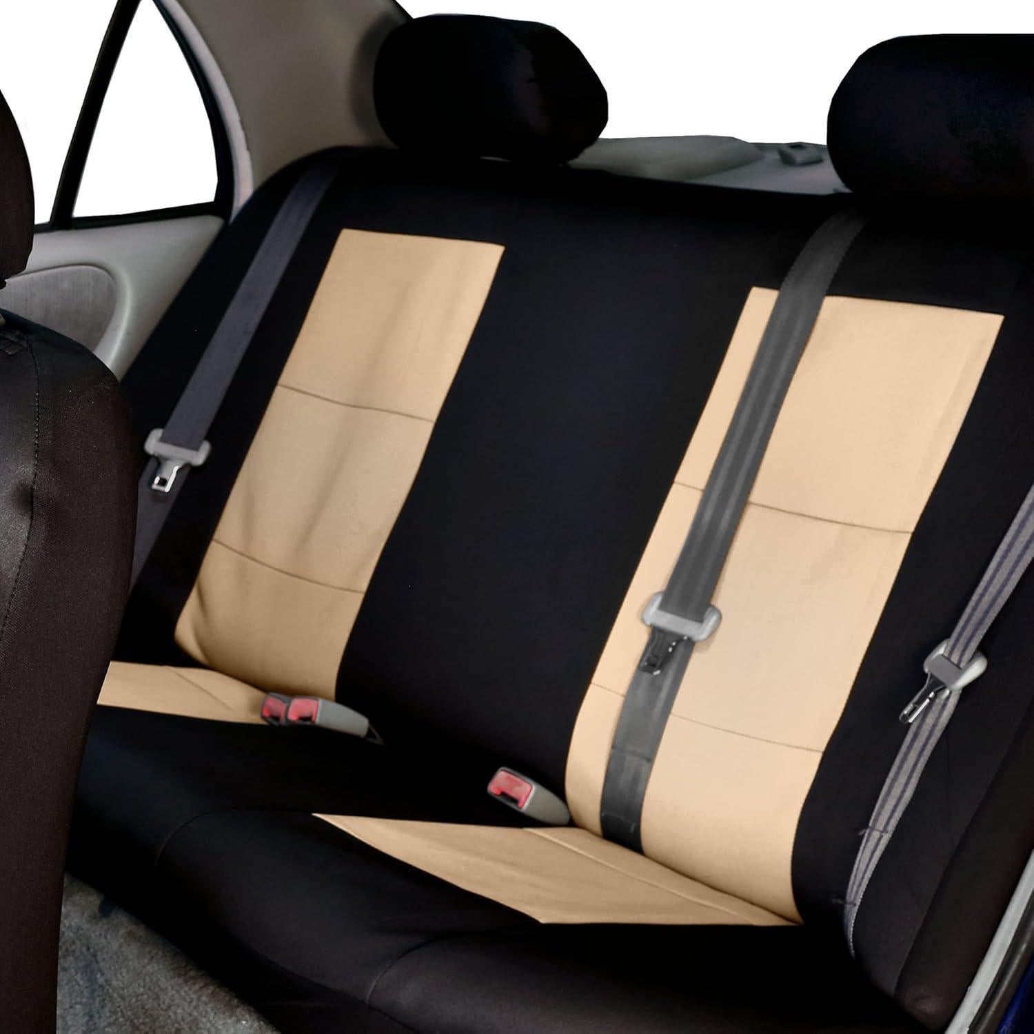 Fundas de Asiento Neopreno FH Group Beige Universal 2 Piezas