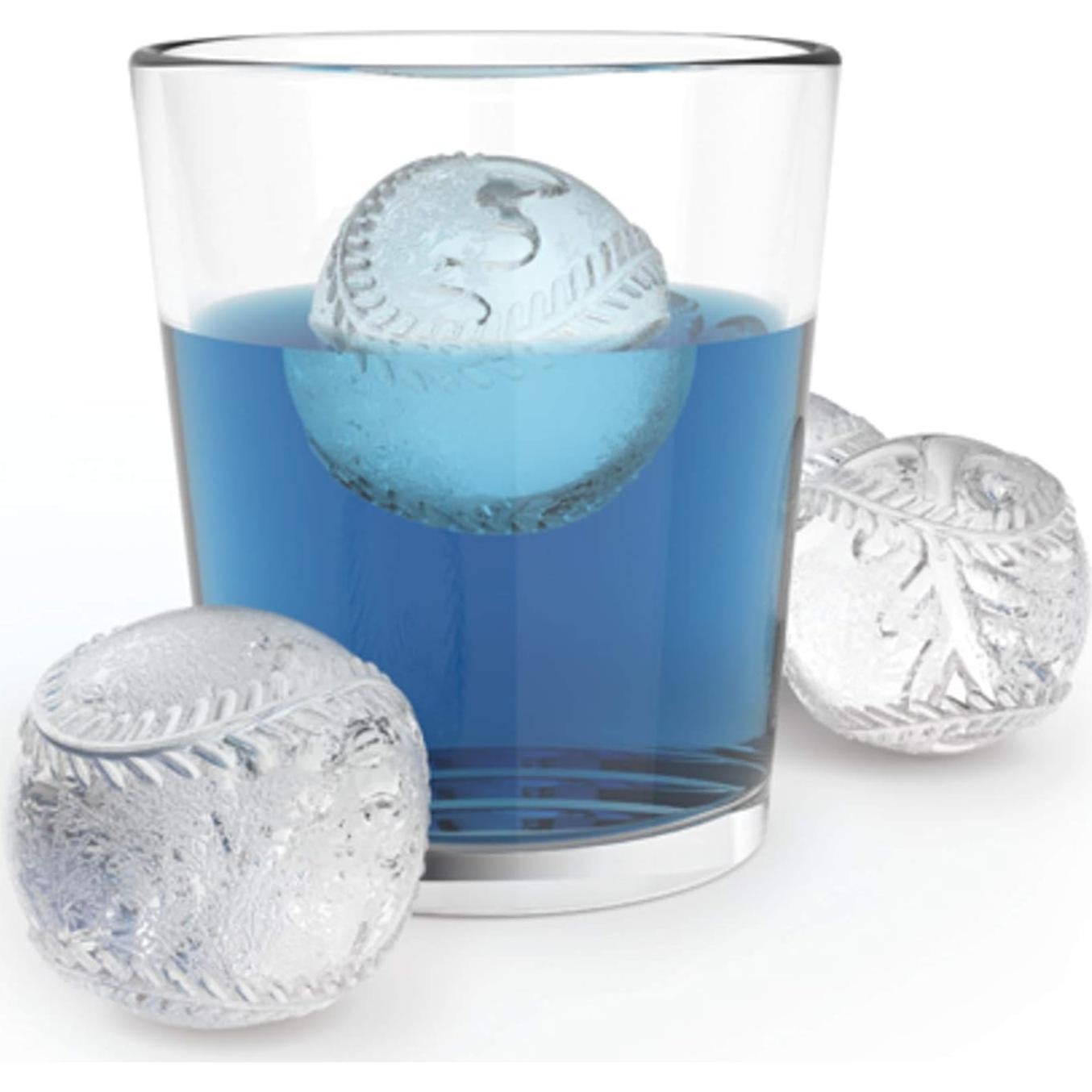 Molde de Hielo de Béisbol True Zoo - Silicona - 1 Esfera 5.08 cm