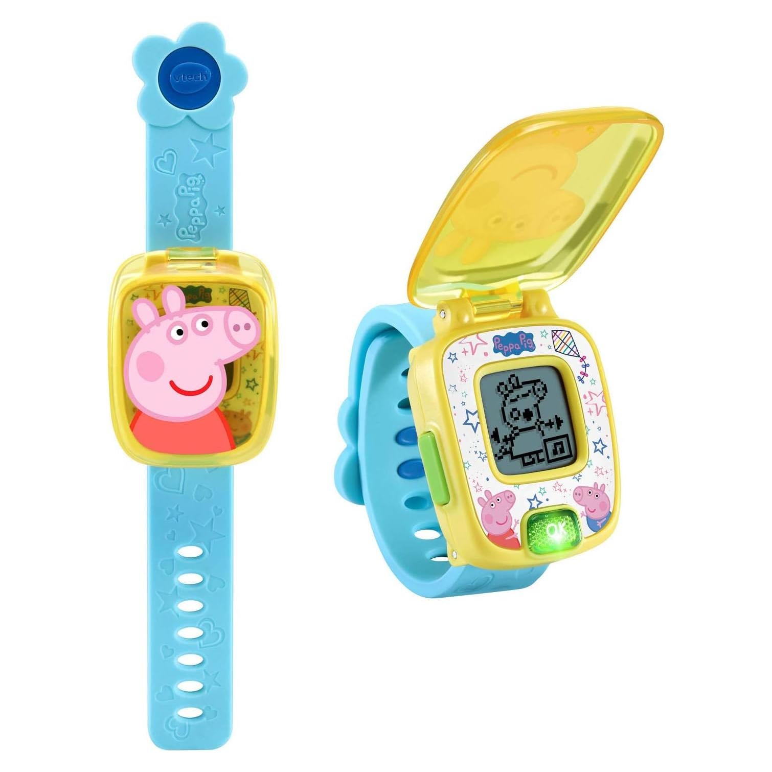 Reloj de Aprendizaje VTech Peppa Pig Azul 3-6 Años