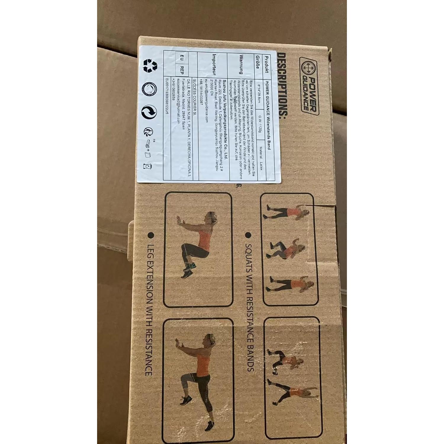 Bandas de Resistencia POWER GUIDANCE - Conjunto de 5 Niveles