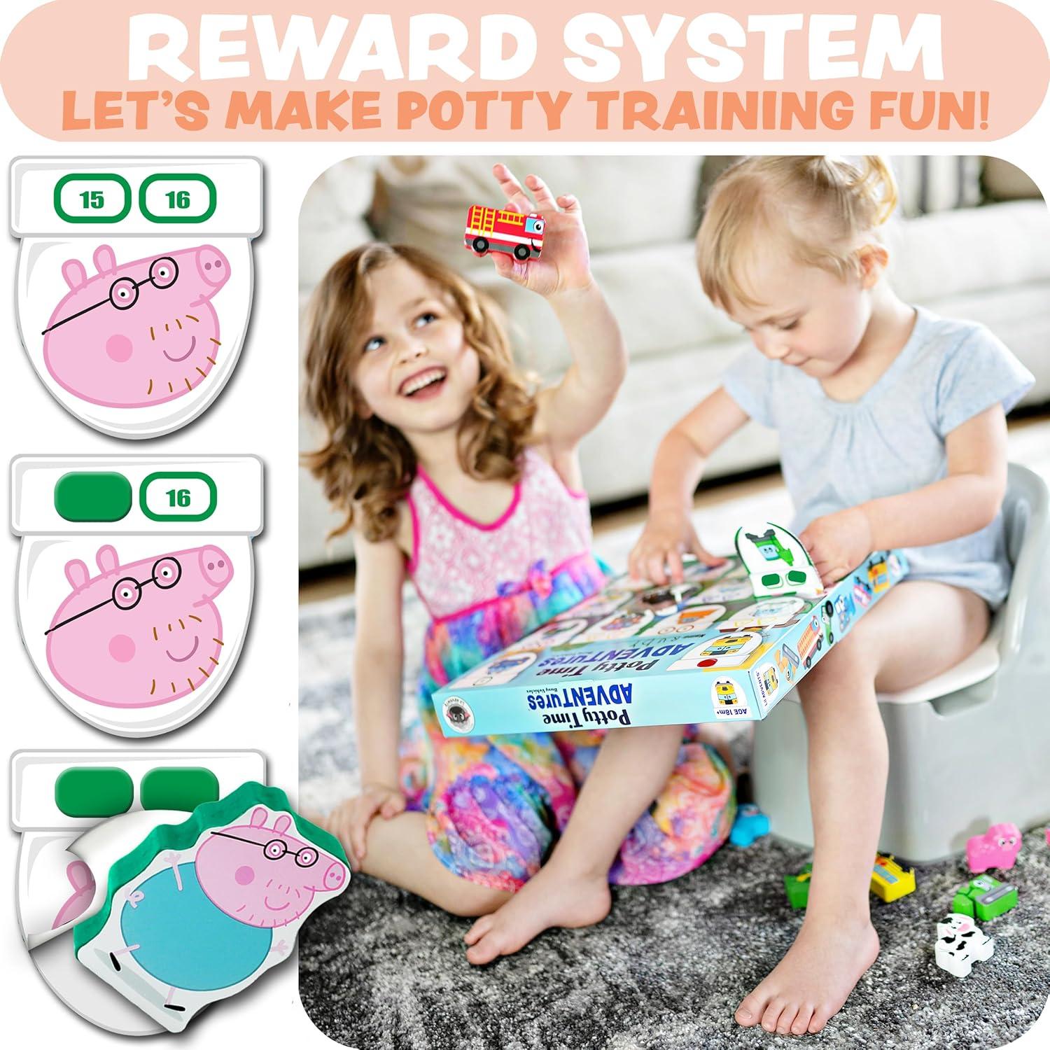 Juego de Entrenamiento en el Baño Lil ADVENTS Peppa Pig