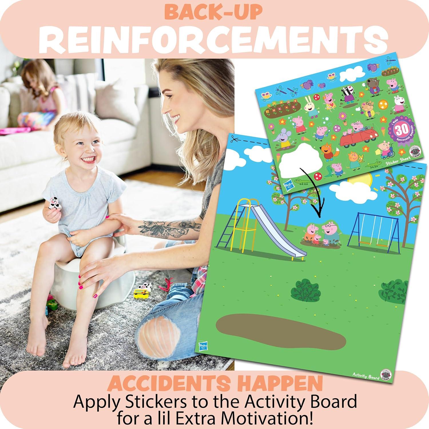 Juego de Entrenamiento en el Baño Lil ADVENTS Peppa Pig