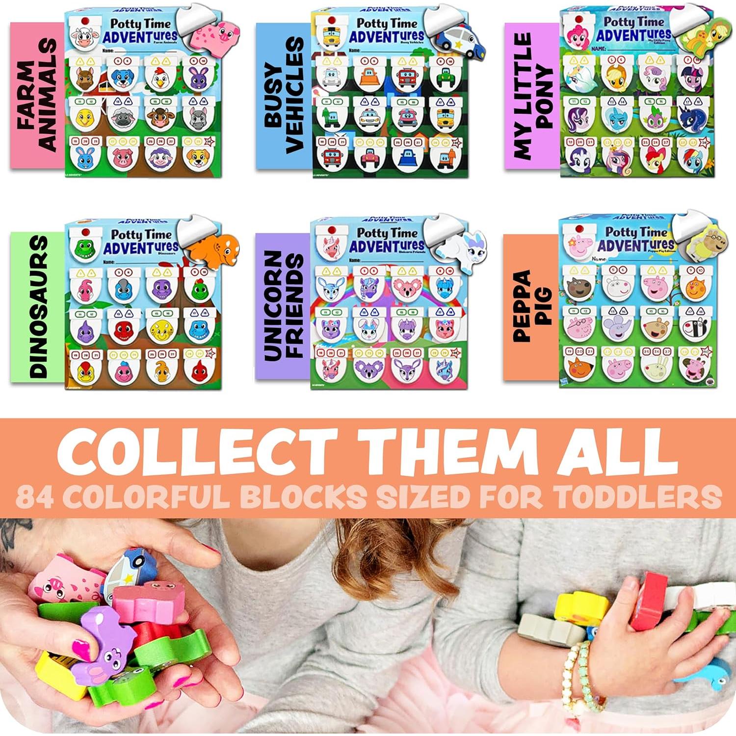 Juego de Entrenamiento en el Baño Lil ADVENTS Peppa Pig