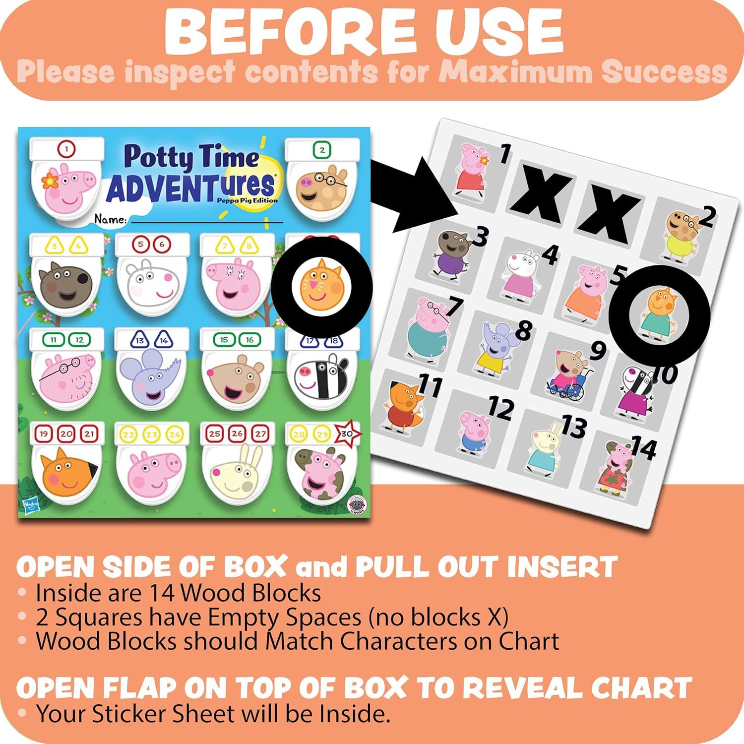 Juego de Entrenamiento en el Baño Lil ADVENTS Peppa Pig