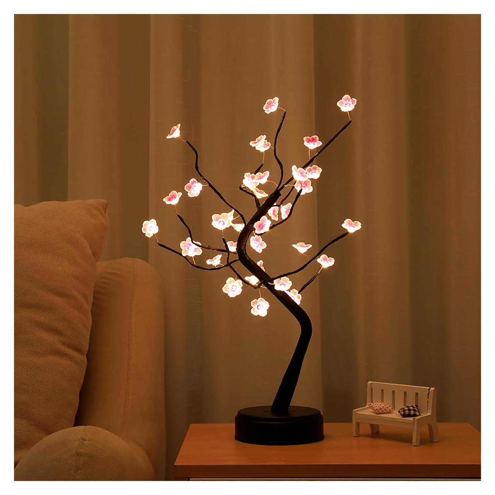 Luz de Árbol de Cereza LED 36 Luces OURBAOFU 50.8 cm