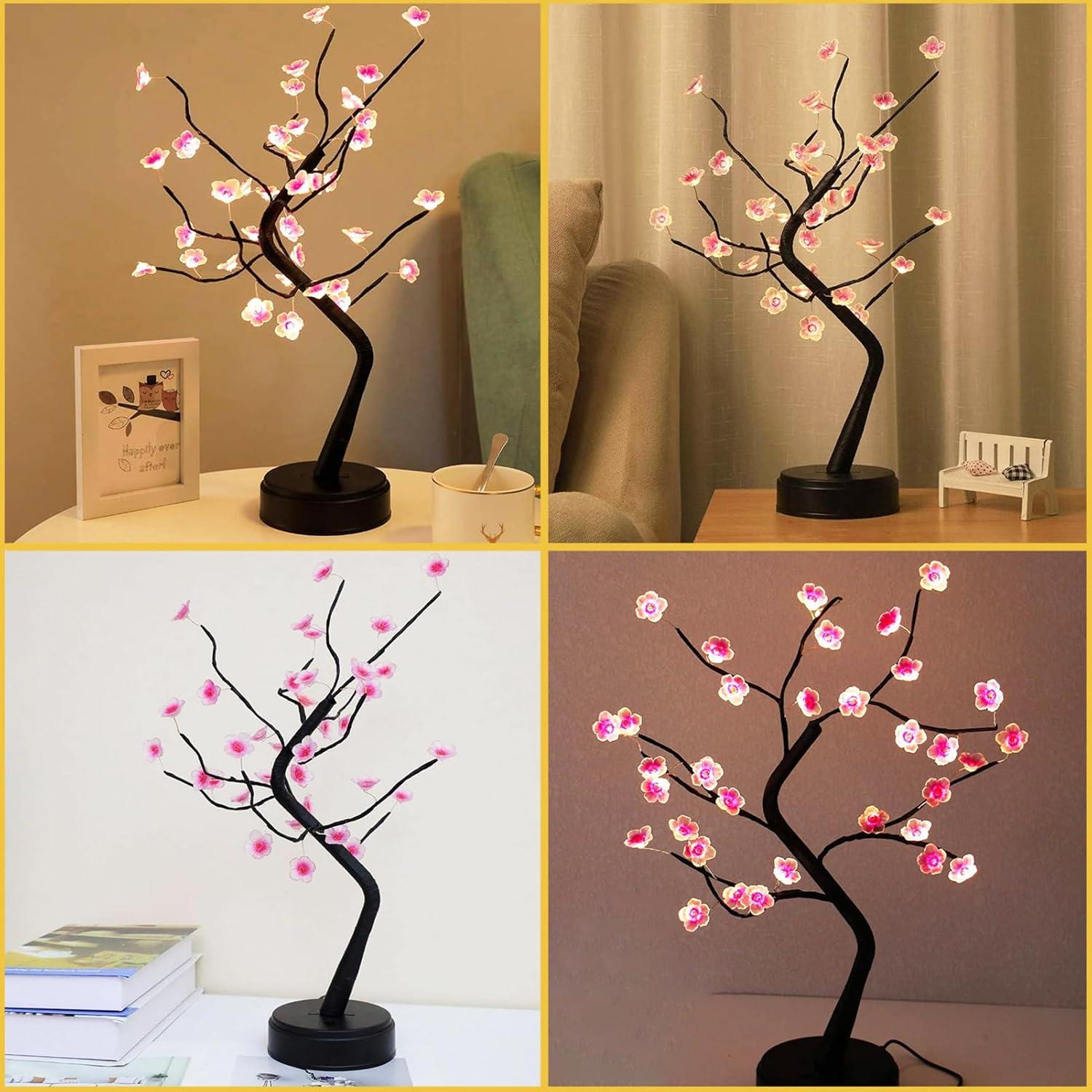Luz de Árbol de Cereza LED 36 Luces OURBAOFU 50.8 cm