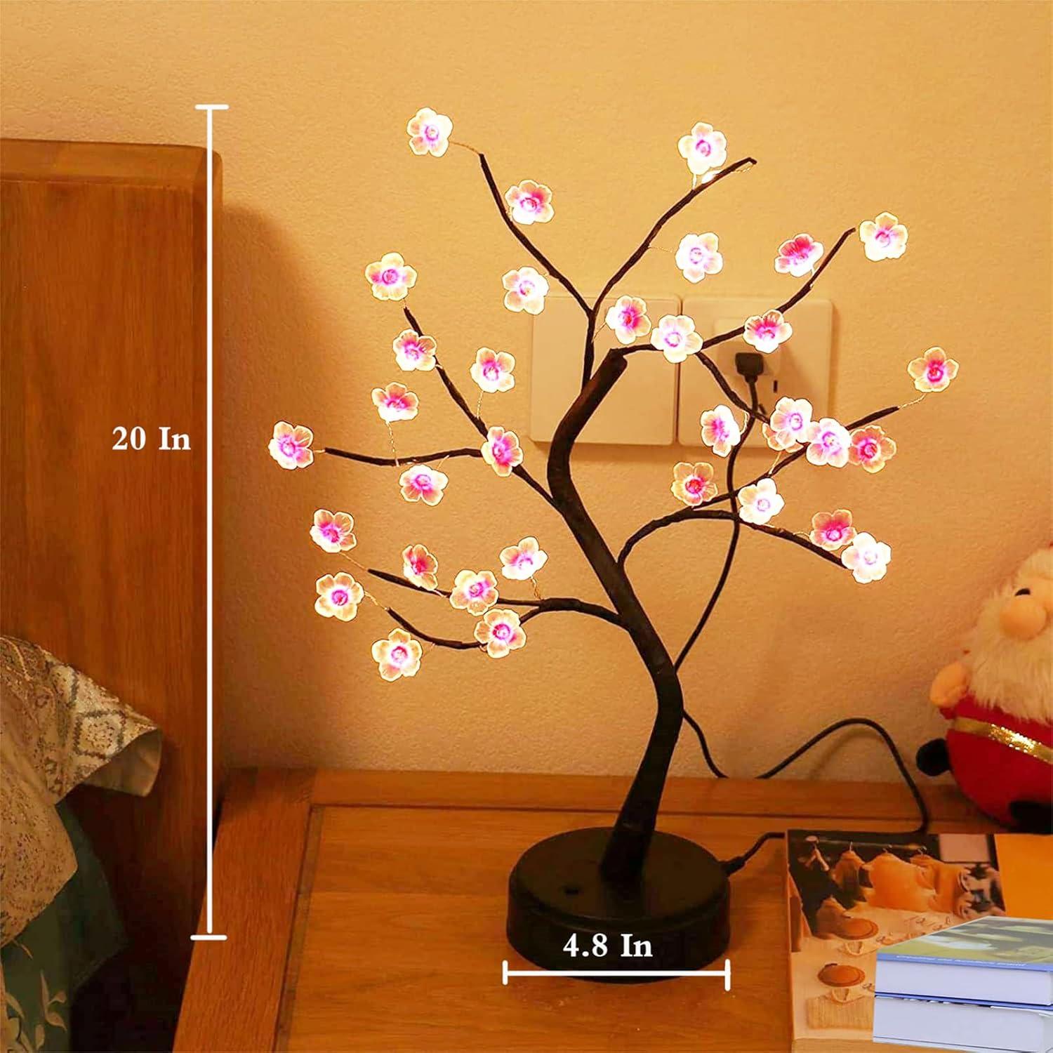 Luz de Árbol de Cereza LED 36 Luces OURBAOFU 50.8 cm