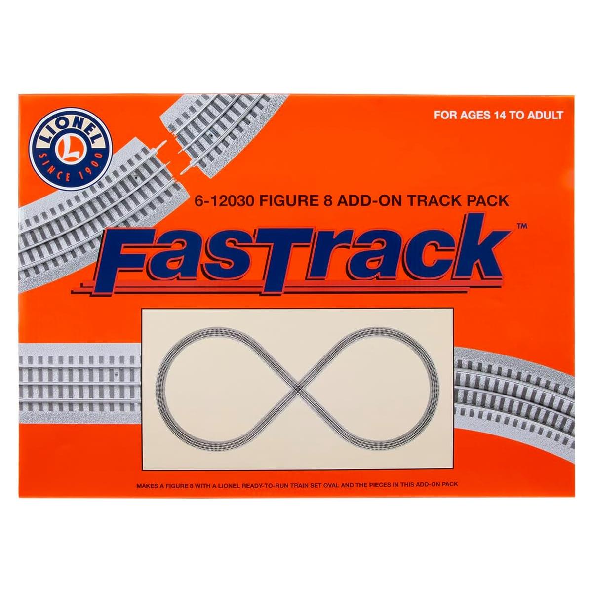 Paquete de Pista Adicional Figure-8 Lionel FasTrack 1.24 kg