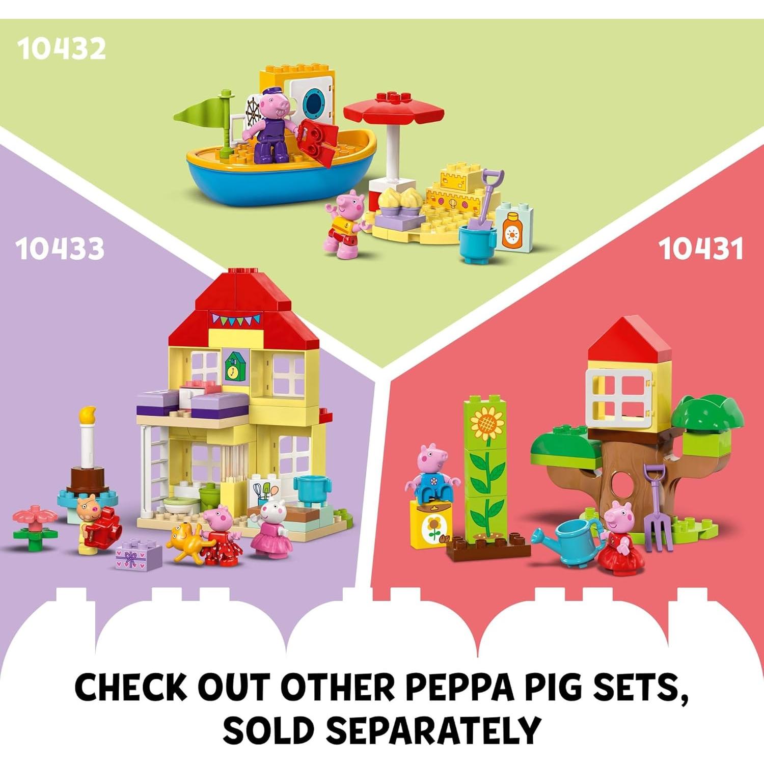 LEGO DUPLO Peppa Pig Supermercado 70 Piezas Juguete Infantil