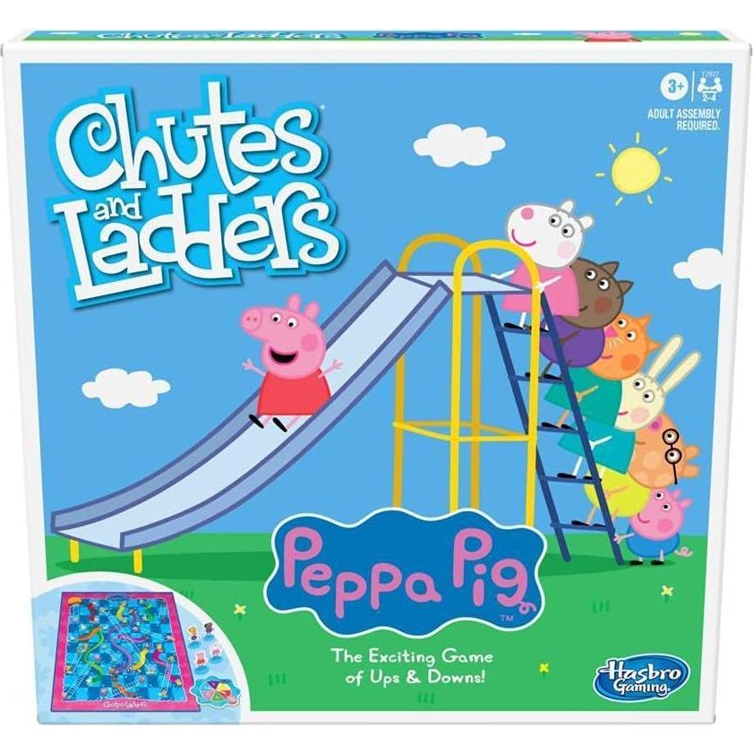 Juego de Mesa Chutes and Ladders Peppa Pig | 2-4 Jugadores