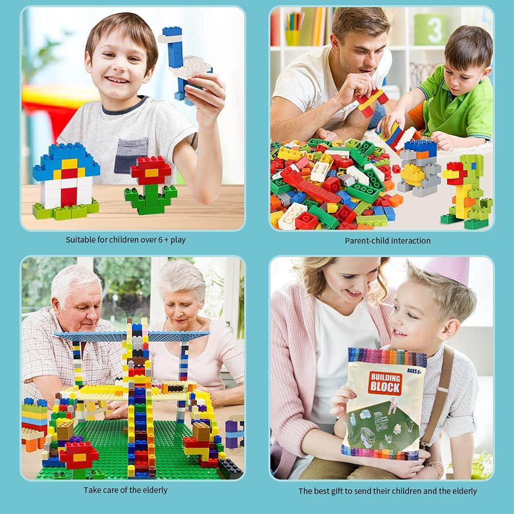 Ladrillos de Construcción a Granel EKUZI 228 Piezas Color Aleatorio