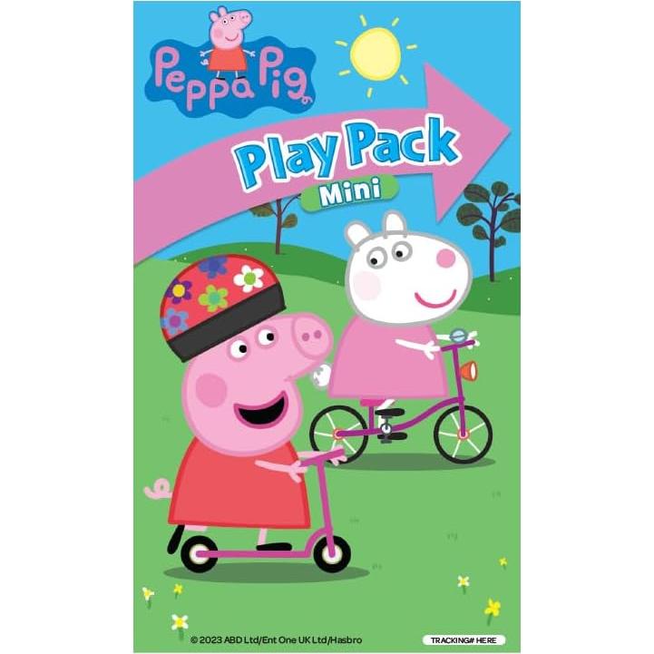 Paquete de Juego Mini Peppa Pig Bendon con Crayones y Stickers