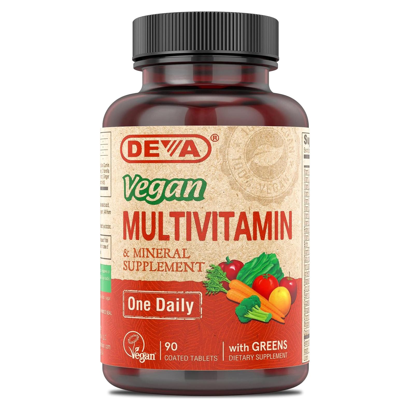 Suplemento Multivitamínico Vegano DEVA - 90 Tabletas