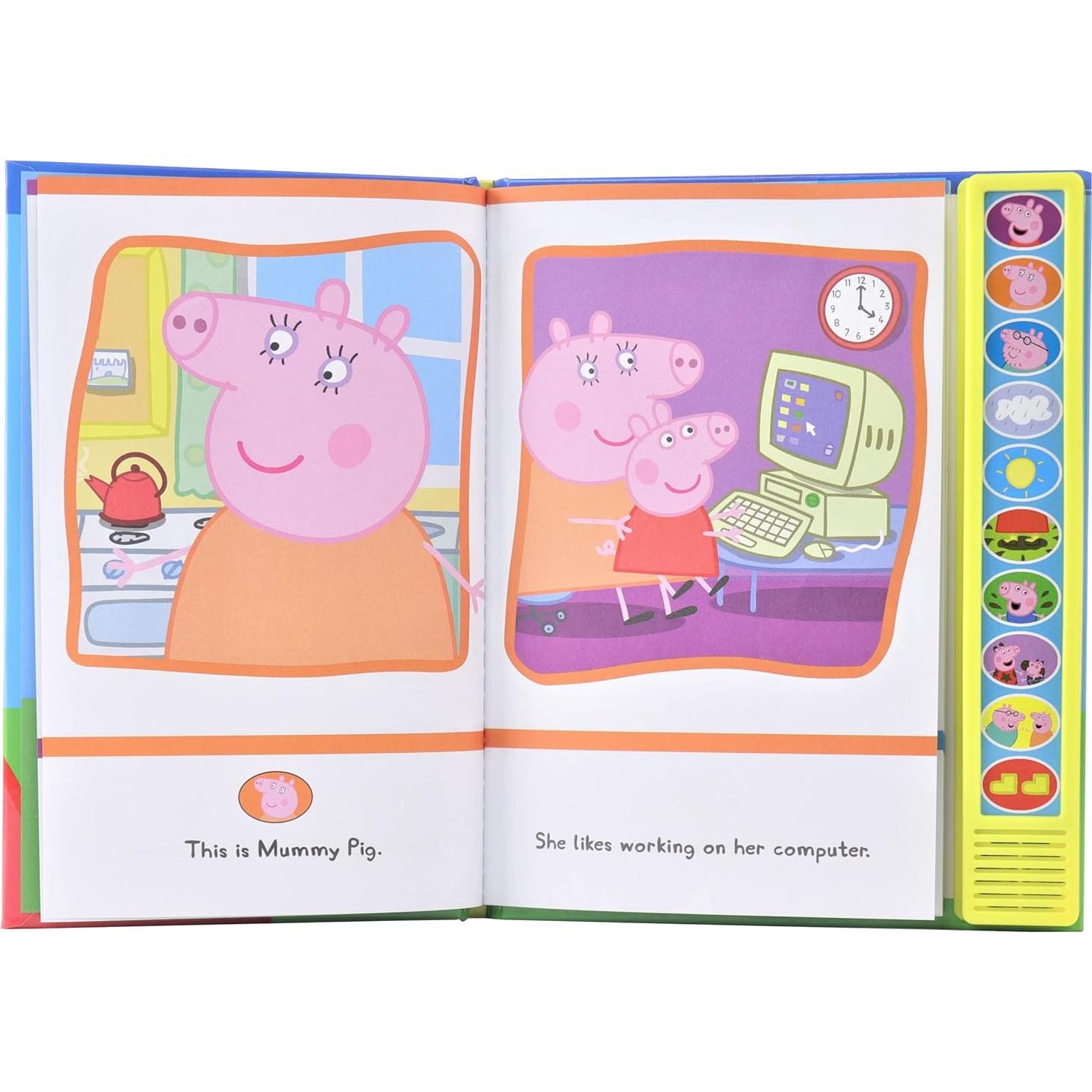 Peppa Pig I'm Ready to Read Sound Book - PI Kids (Play-A-Sound)