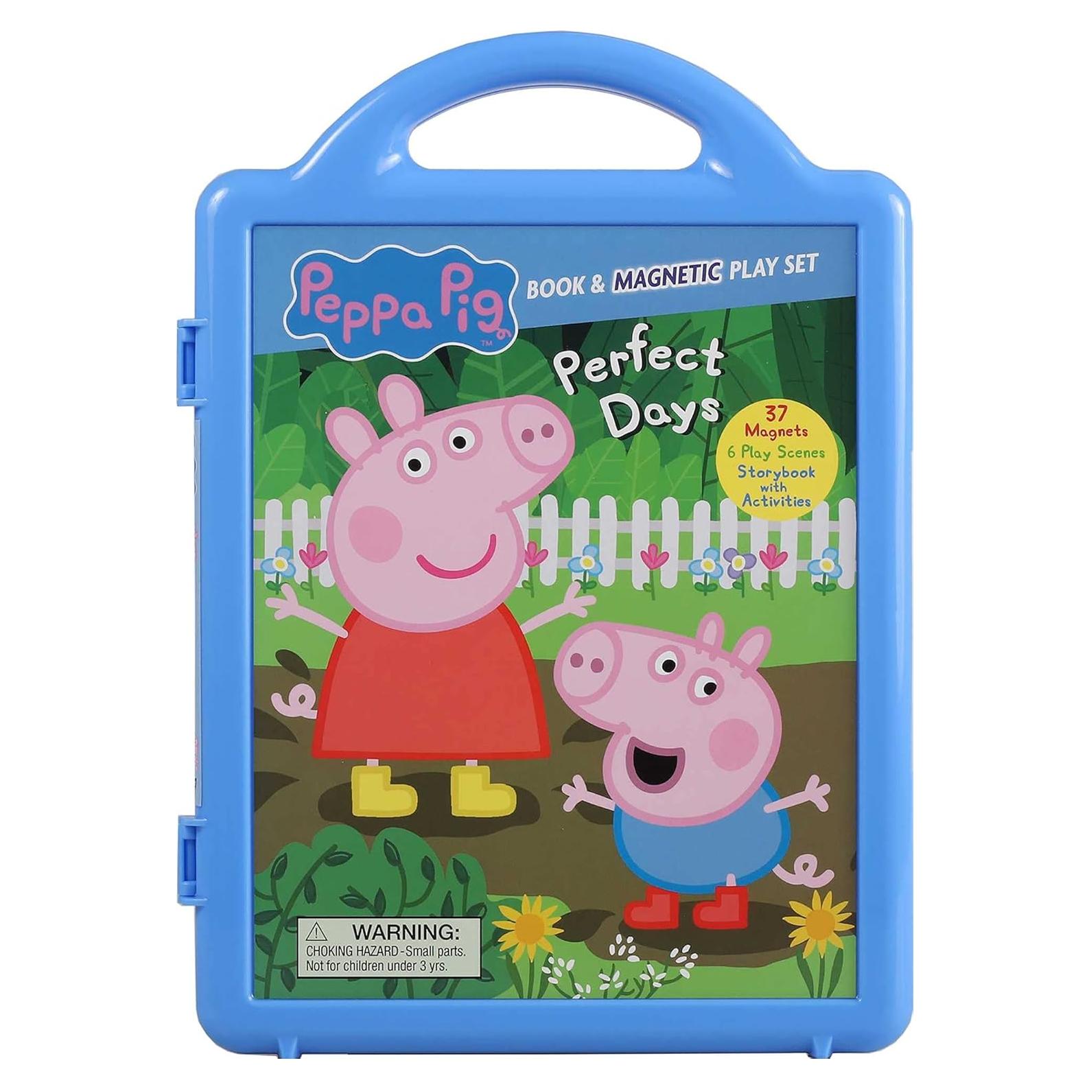 Juego Magnético Peppa Pig con Libro y 40 Imanes