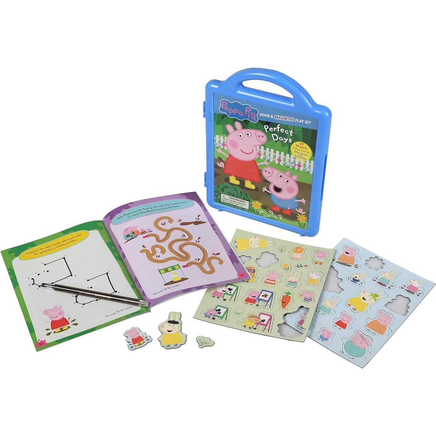 Juego Magnético Peppa Pig con Libro y 40 Imanes