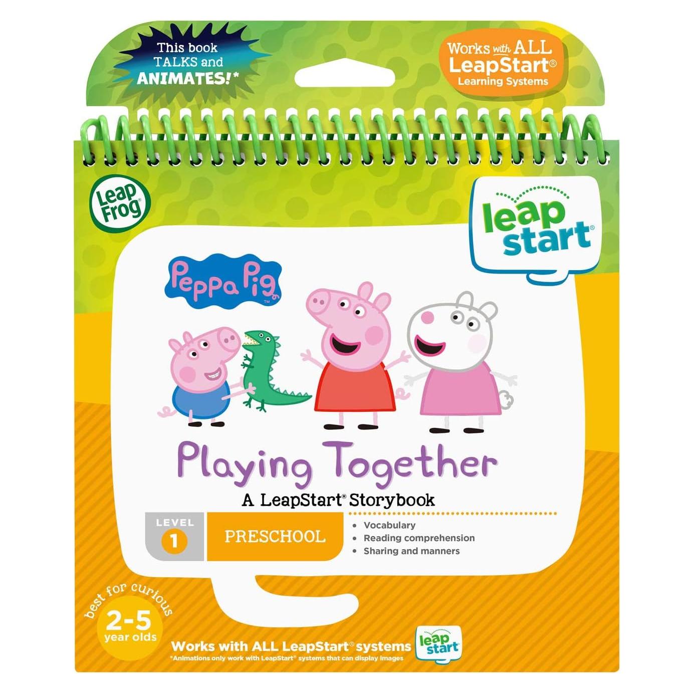 Libro LeapFrog Peppa Pig Jugando Juntos Nivel 1