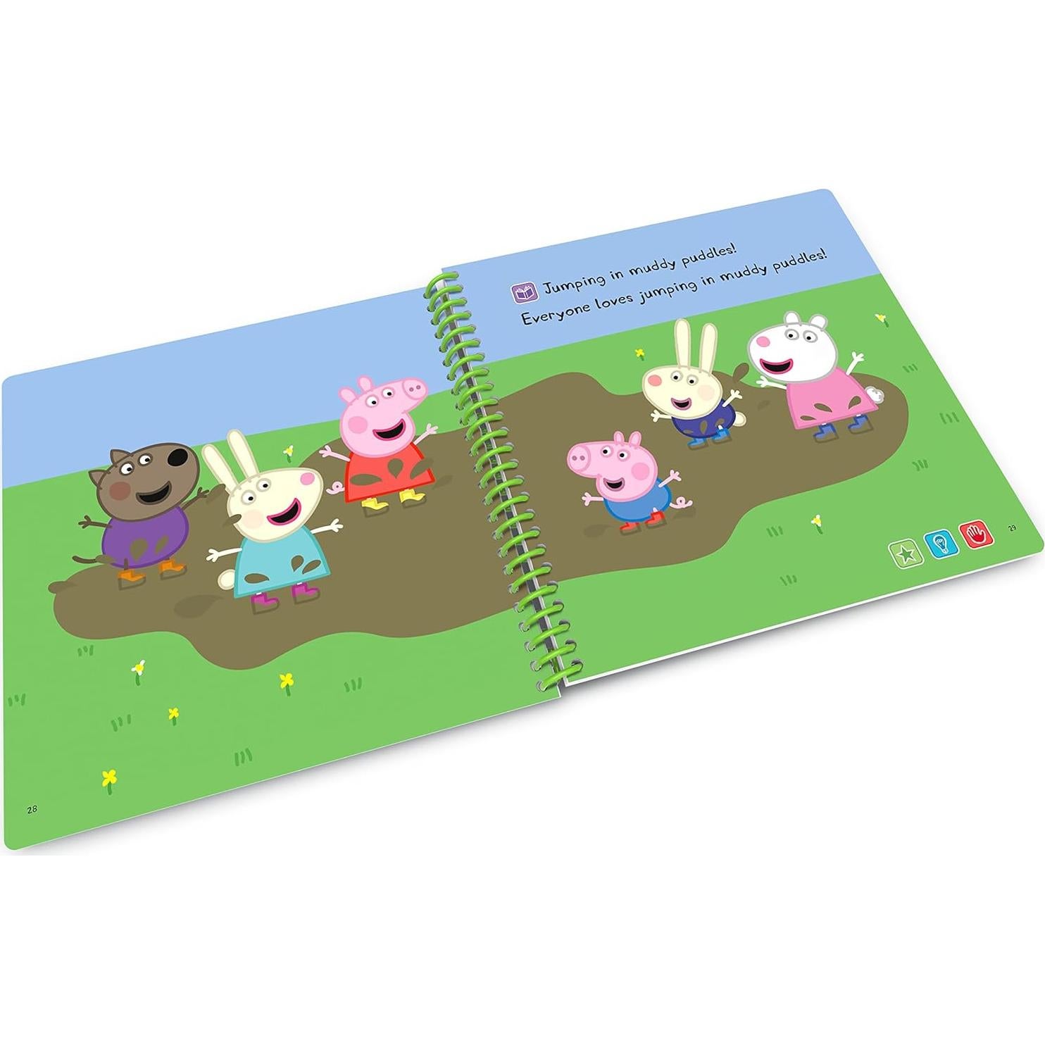 Libro LeapFrog Peppa Pig Jugando Juntos Nivel 1