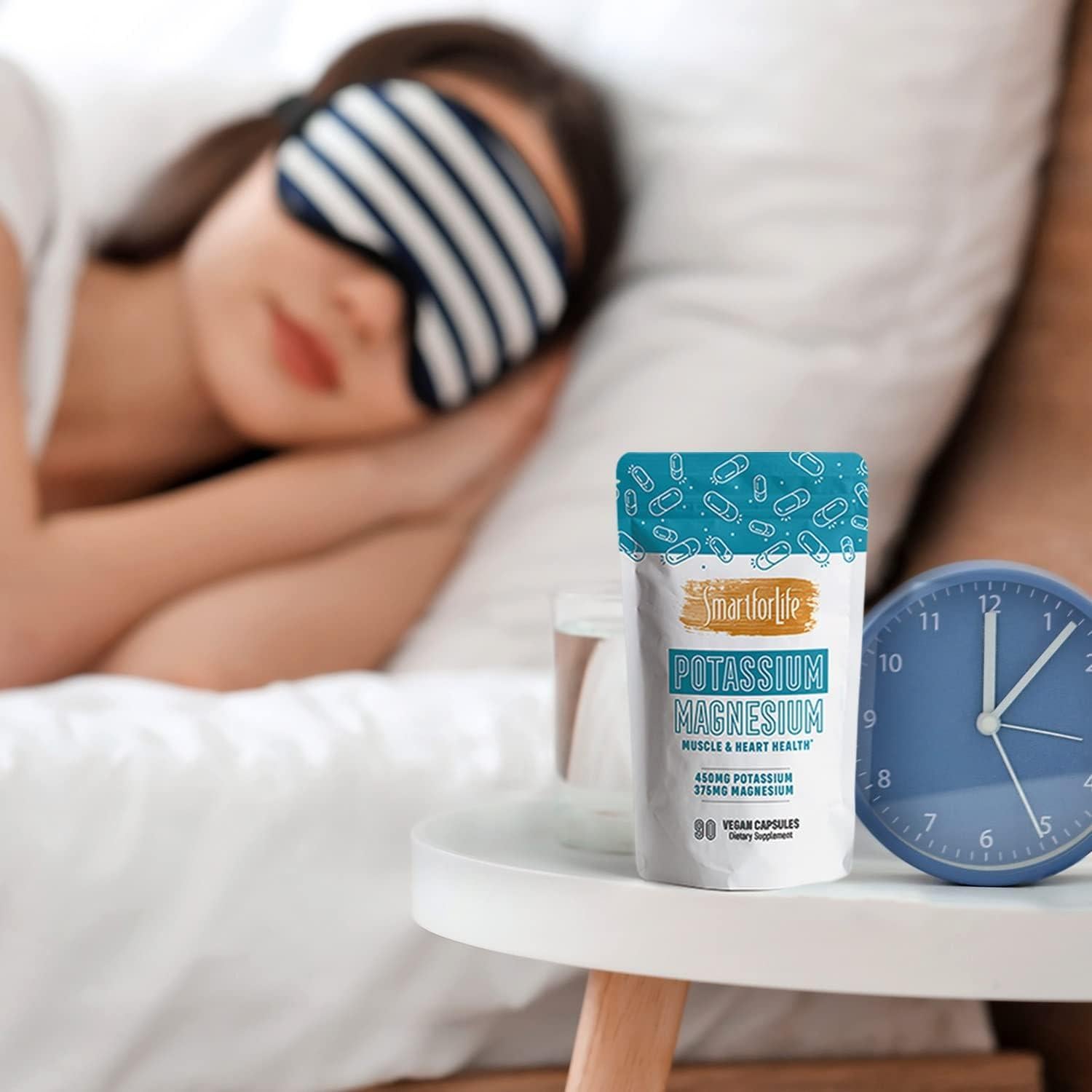 Suplemento de Potasio y Magnesio Smart for Life - 60 Cápsulas Veganas