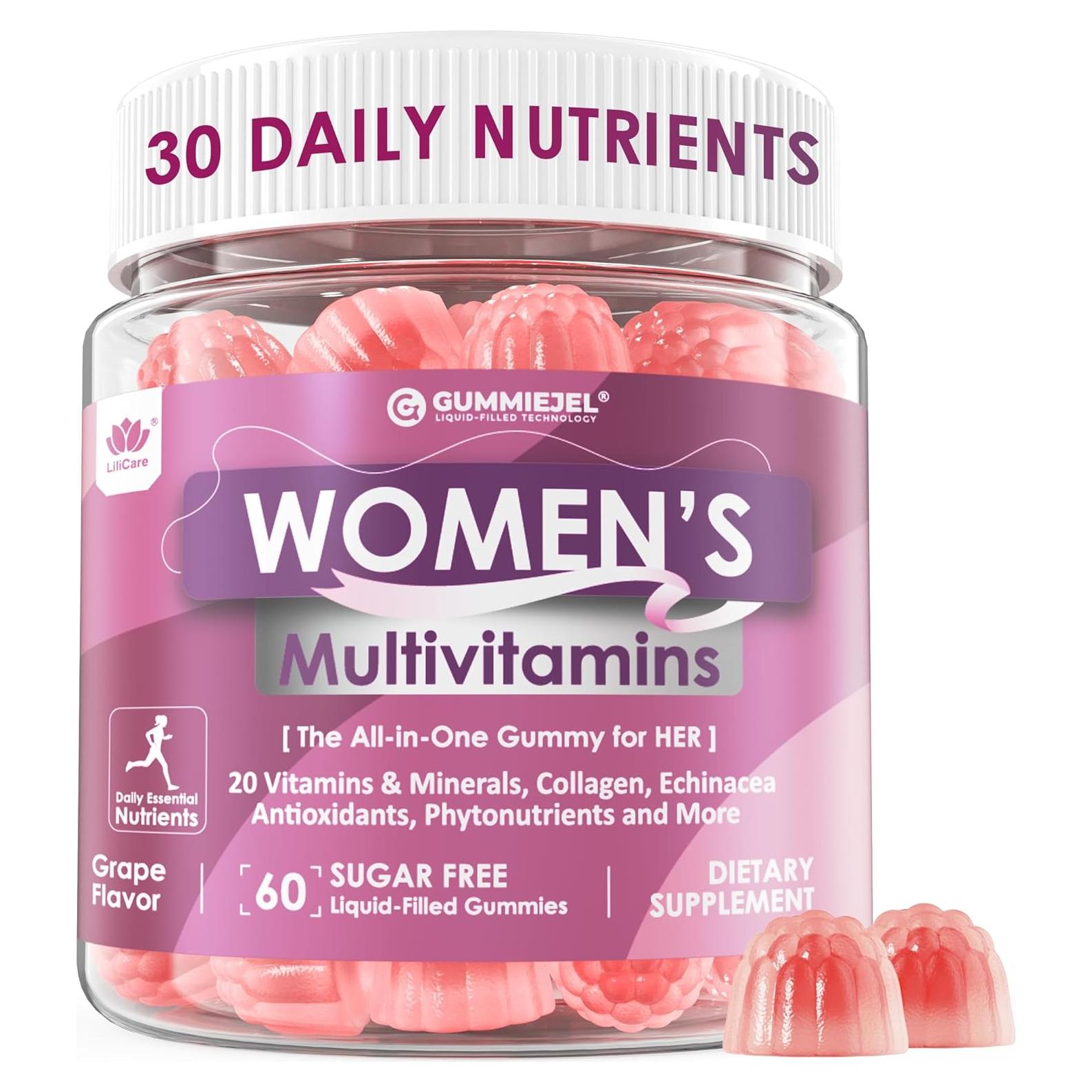 Gummy Multivitamínico LILICARE para Mujeres 60 Unidades