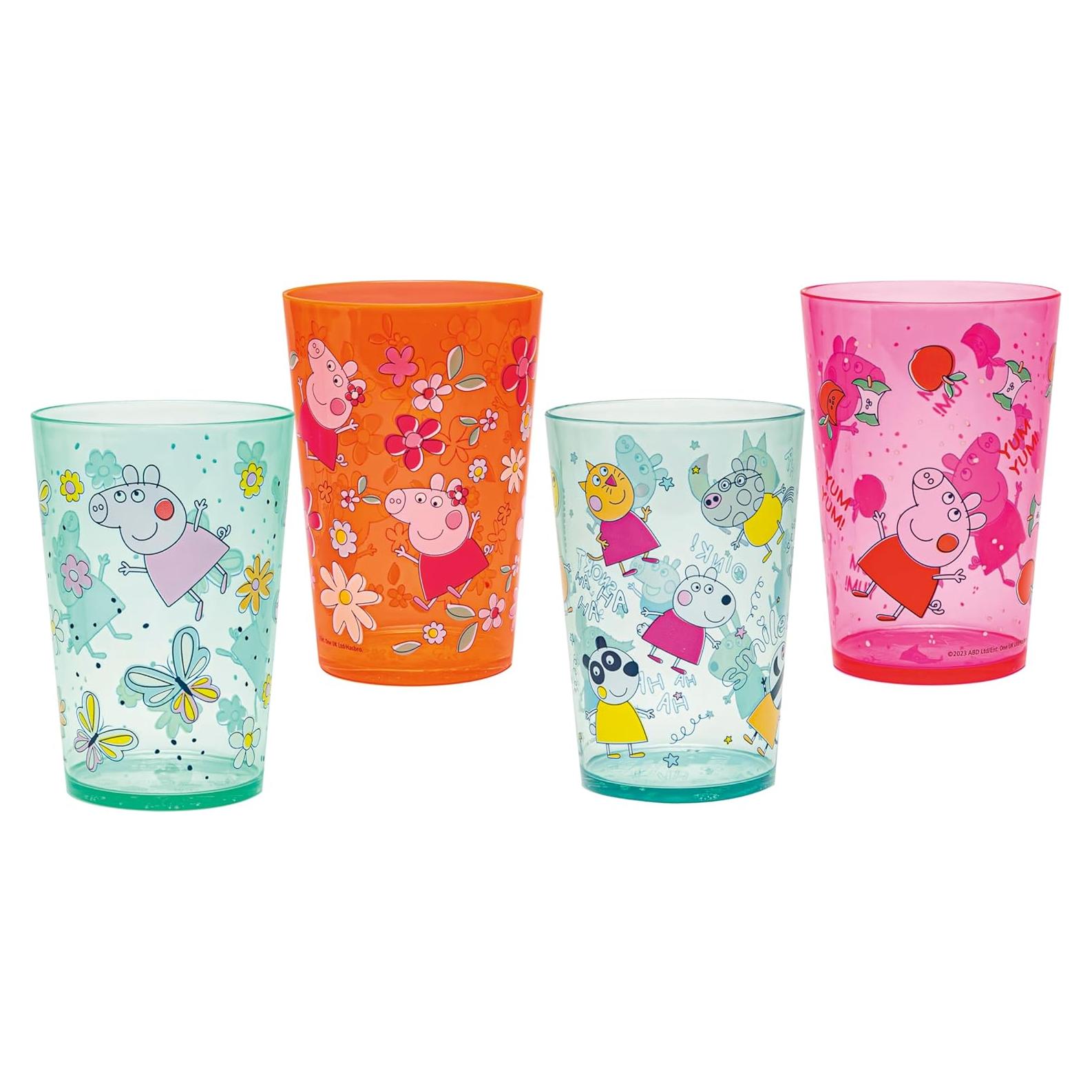 Conjunto de 4 Vasos Apilables Peppa Pig - Zak Designs