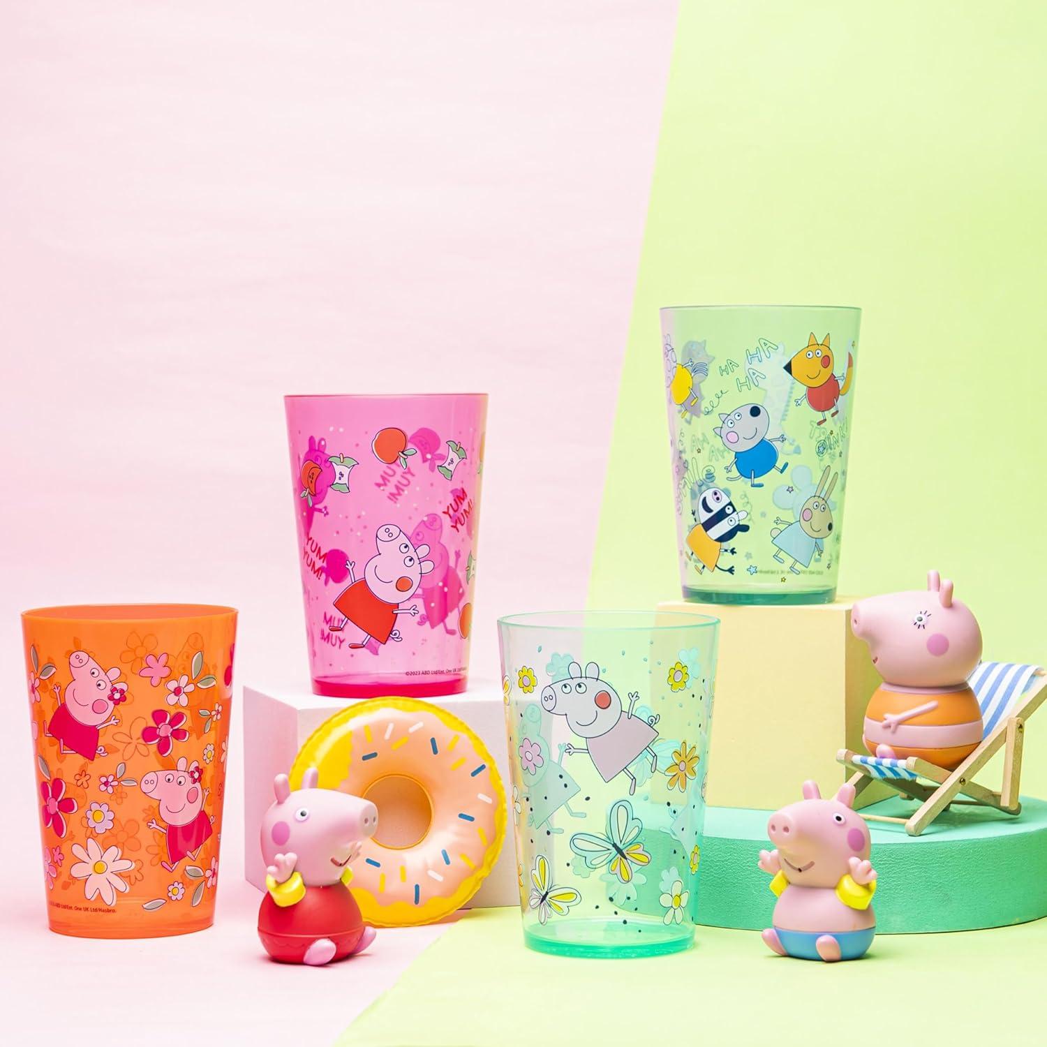 Conjunto de 4 Vasos Apilables Peppa Pig - Zak Designs