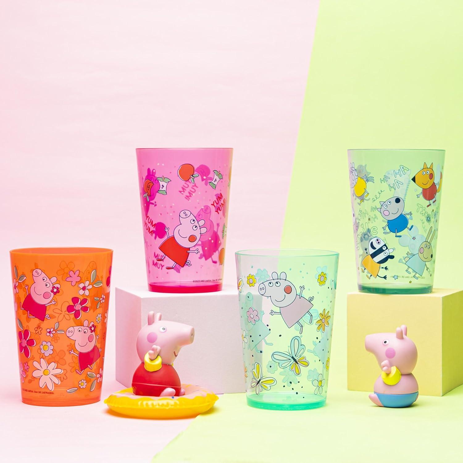Conjunto de 4 Vasos Apilables Peppa Pig - Zak Designs