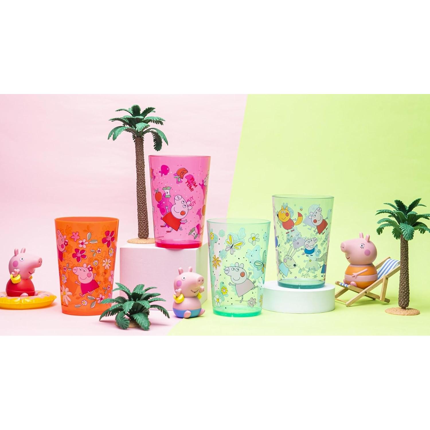 Conjunto de 4 Vasos Apilables Peppa Pig - Zak Designs