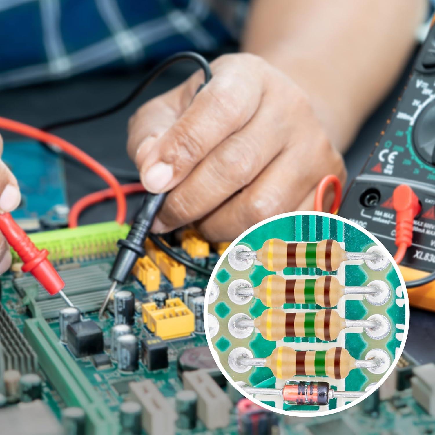 Kit de Resistencias 1000 Pcs SOKOSEY 25 Valores 1Ω a 1MΩ