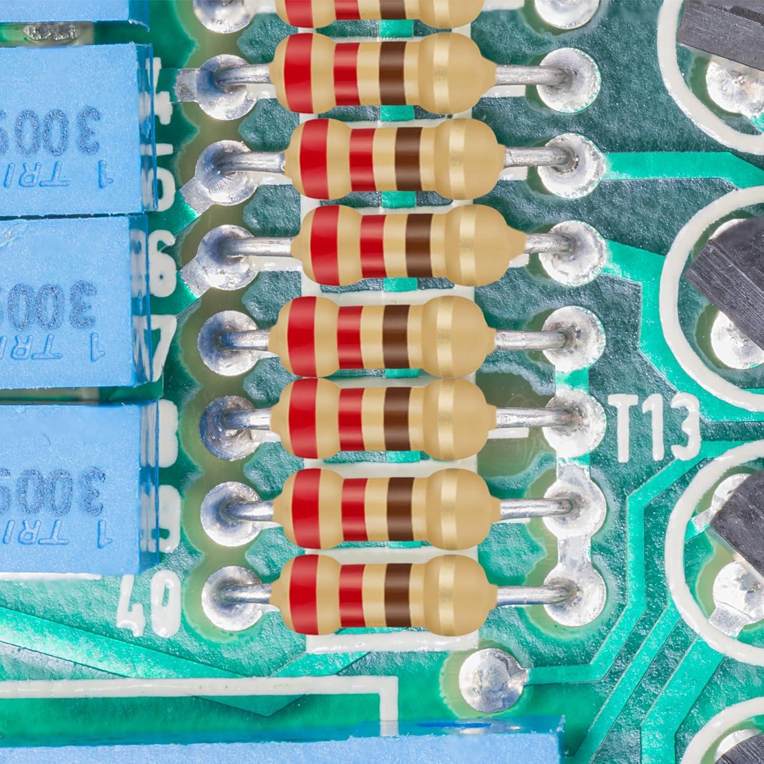 Kit de Resistencias 1000 Pcs SOKOSEY 25 Valores 1Ω a 1MΩ